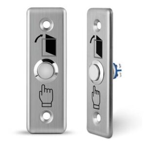 Stainless Steel Exit Button