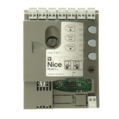 NICE RUA1 Control Unit for RUN 1800 and RUN 2500 Series Sliding Gate Motors