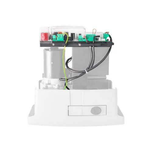BENINCA CP.B24 TURBO control board mounted on a compatible sliding gate operator