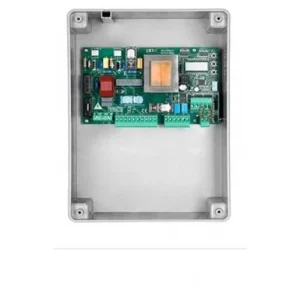 Beninca HEADY 230Vac electronic control board for swing gate moto rs in grey enclosure