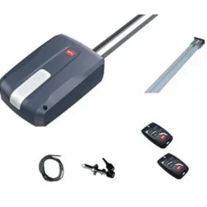BFT Botticelli BT A650 garage door opener kit with rail, remotes and accessories