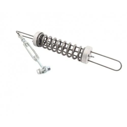BFT Moovi 30 spring kit with coil spring, linkage, washers, and hardware