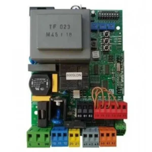 BFT SHYRA F 800SLDN sliding gate control board with TF023 transformer and colour terminals