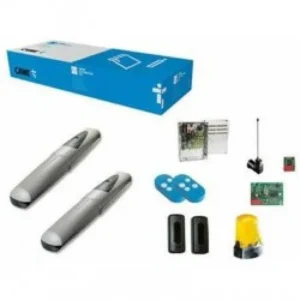 24V CAME AXO AX3024 swing gate motor kit with dual actuators control board remotes accessories