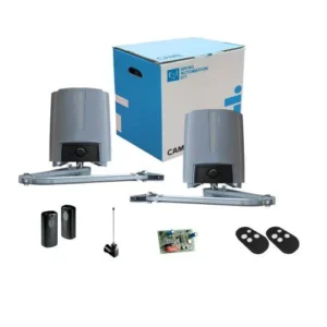 230V CAME FAST articulated arm swing gate kit with dual operators control board and accessories