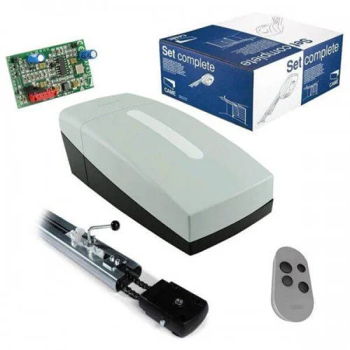 CAME VER PLUS garage door opener kit with motor, rail, control board and remote