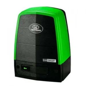 Centurion D20 Smart sliding gate motor with green and black housing for gates