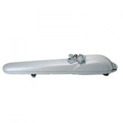 DEA STING swing gate motor operator shown as a compact grey linear actuator for gate automation