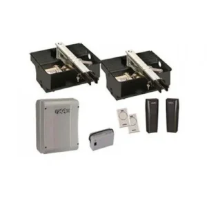 FAAC 770N 230V underground swing gate motor kit with control box and accessories