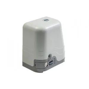 GIBIDI MINNOW 500 sliding gate motor with compact gray housing and manual release