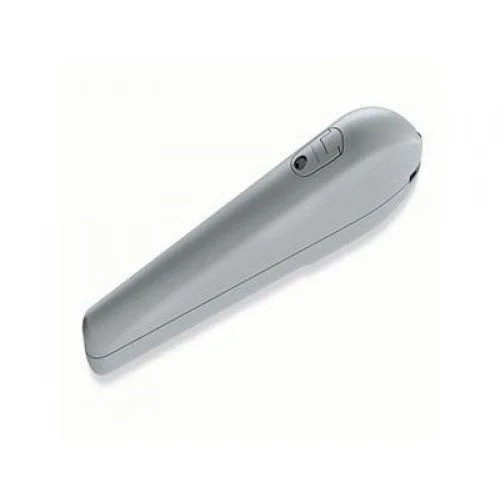 KINGgates JET swing gate motor with grey linear actuator body and key release on white background