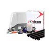 LIFE ACER AC8R DL sliding gate motor kit with remotes, photocells and gear rack