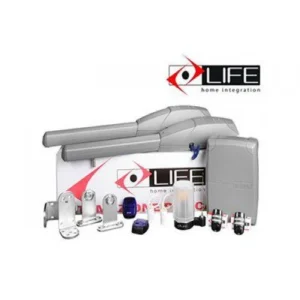 LIFE Optimo OP5 swing gate motor kit with twin actuators, control box and accessories