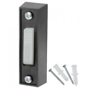 LiftMaster 041A4166 lighted wall push button with screws and anchors for garage door openers