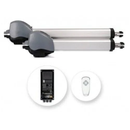 Marantec Comfort 515 swing gate opener kit with twin actuators, control unit and remote