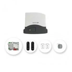 Marantec Comfort TU800 sliding gate motor kit with receiver, remotes and light barrier