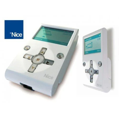 Nice O-View programming device with LCD screen and joypad for compatible automation systems