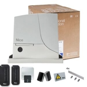 NICE ROX600 600kg Sliding Gate Motor Kit