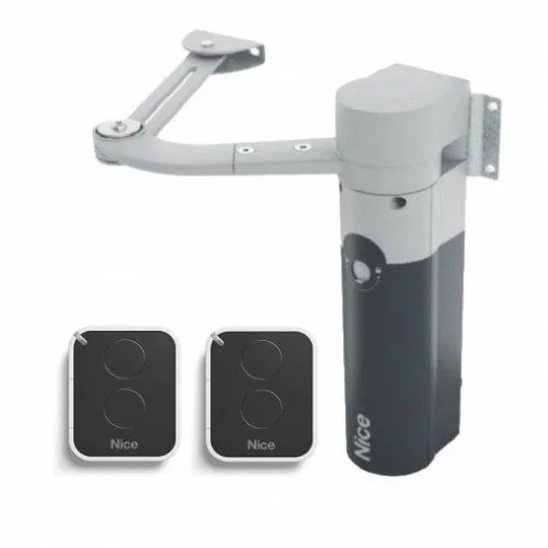 Nice WALKYKIT 2024 BD articulated swing gate opener with two remote controls