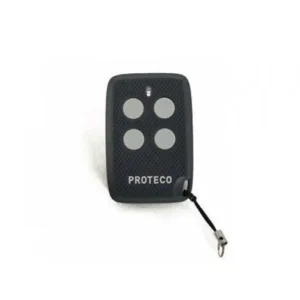 Proteco Angie black and grey four-channel gate remote transmitter