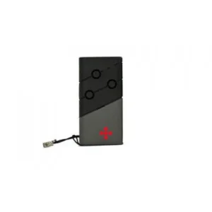 Proteco TX312 black and grey three-channel gate remote transmitter