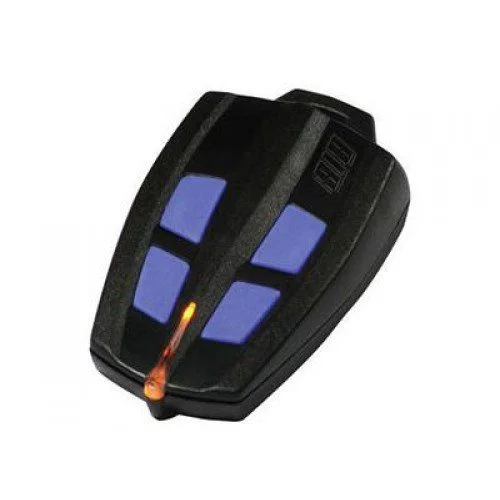 RIB SUN 4CH black four-button gate automation remote transmitter