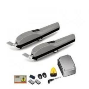 Roger M20 swing gate motor kit with two actuators, control box and accessories
