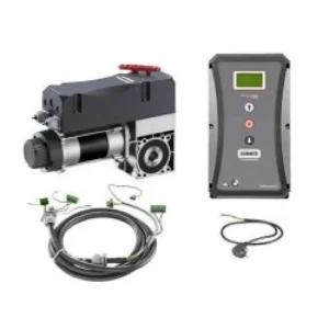 SOMMER GIGAline industrial garage door operator with control panel and cables