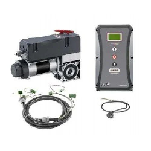 SOMMER GIGAline industrial garage door operator with control panel and cables