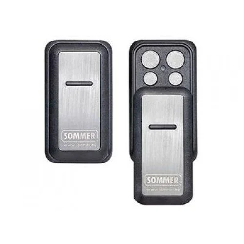 SOMMER Slider Vibe 4 command remote for gate and garage automation control