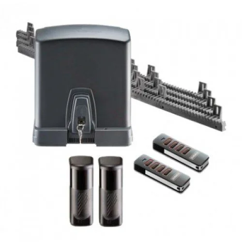 SOMMER STArter S2+ sliding gate motor kit with rack, photocells and remotes