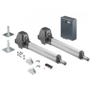 Sommer twist M swing gate motor kit with two operators, control unit and fittings