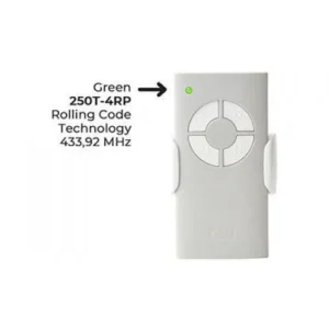 TAU 250T-4RP four channel rolling code remote for gate automation